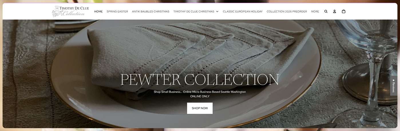 Timothy DeClue Collection full view