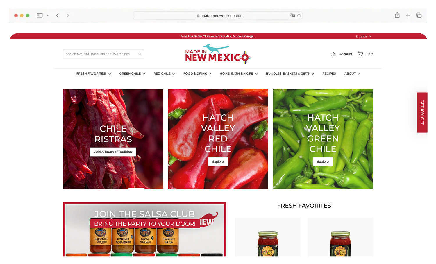 Made in New Mexico desktop