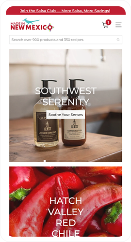 Made in New Mexico mobile