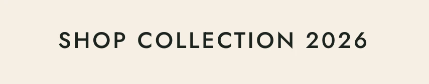 A cream button reading Shop Collection 2026, used over photography.